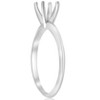 Pompeii3 Engagement Ring Setting Four Prong Solitaire14K White Gold - 3 of 4