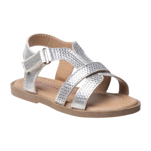 Toddler Laura Ashley Girls’ Sandals Strapped Open Toe Buckle Sandals 