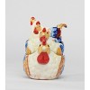 Kevins Gift Shoppe Ceramic Rooster Measuring Cup Set Of 4 - image 2 of 4