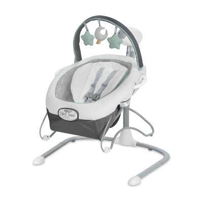 Graco Soothe n Sway LX Swing with Portable Bouncer Derby