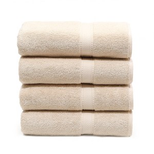 Linum Home Textiles 100% Turkish Cotton Sinemis Terry Bath Towels (Set of 4) - 1 of 2