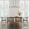 Hunter Fan Xidane with Clear Glass 5-Light Linear Kitchen Island Chandelier Ceiling Light Fixture Matte Black - 2 of 4