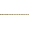 Black Bow Jewelry 1.5mm, 14k Yellow Gold, Solid Box Chain Anklet or Bracelet - 2 of 4