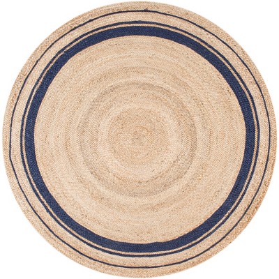 Nuloom Rikki Coastal Braided Jute Indoor Area Rug