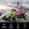 24V Go Kart Electric Drift Kart Car with Adjustable Seat - 4 of 4