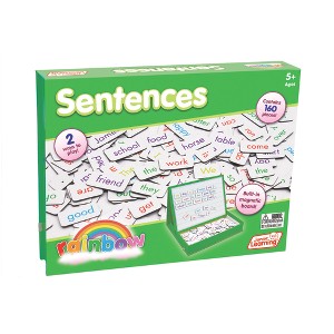 XC Junior Learning: Sentences Rainbow with Whiteboard, Set of 160 - 1 of 4