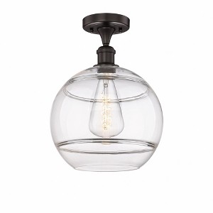 Rochester - 1 Light Semi-Flush Mount In Industrial Style-13.5 Inches Tall and 12 Inches Wide - 1 of 1