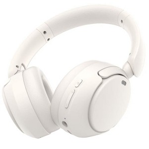 SUGIFT Over-Ear Bluetooth Headphones with Noise Cancellation, Beige - 1 of 2