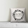 Creative Products Tis the Season Wreath 16x16 Indoor / Outdoor Pillow - 3 of 3