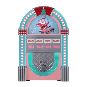 Mr. Christmas 9" Retro Jukebox - Pink - 1 of 4