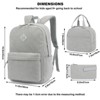 Generic School Backpack for Girls - Girls Backpack with Lunch Box Pencil Case - 4 of 4