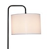VYNXARIA 59"H Arc Floor Lamp with Cylinder Shade, Curved Standing Light for Living Room, Bedroom - 4 of 4