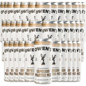 Owen’s Craft Mixers | Espresso Martini | Handcrafted in the USA with Premium Ingredients | Vegan & Gluten-Free Soda Mocktail and Cocktail Mixer - 1 of 4