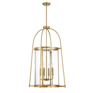 Savoy House Rosedale 4 - Light Pendant in  Warm Brass - 1 of 3