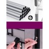 Double Row Shoe Rack Organizer with 9 or 12 Compartments Non Woven Fabric Shoe Storage Cabinet Space Saving Shoe Shelf - 4 of 4