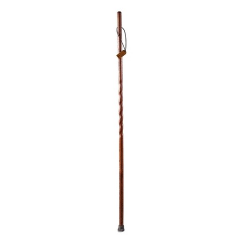 Brazos Twisted Trekker Red Oak Wood Walking Stick 55 Inch Height - image 1 of 4