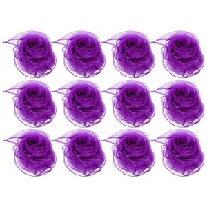 Unique Bargains Square Play Magic Music Activity Juggling Chiffon Dance Scarves 12 Pcs - 1 of 4