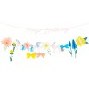 Meri Meri Meadow Unicorns Garland Set (12' with excess cord - Pack of 1) - 3 of 4