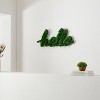 DOMETOUR Letter Art Moss Wall Decor - 4 of 4
