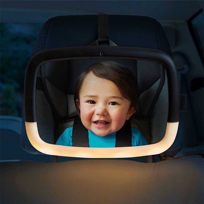 Munchkin Brica Night Light Baby In Sight Pivot Car Mirror, 2 of 8