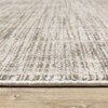 Nirvan Abstract Etchings Indoor Area Rug Beige/Ivory - Captiv8e Designs - 4 of 4