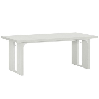 Resenkos Computer Desk, Office Desk, Study Desk,Simple Executive Desk, 70.9" Computer Desk Meeting Table for Home Office,White