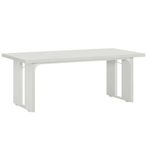 Resenkos Computer Desk, Office Desk, Study Desk,Simple Executive Desk, 70.9" Computer Desk Meeting Table for Home Office,White - 1 of 3