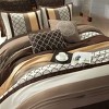 Nanshing 8pc California King Avalon Comforter Set Brown - 4 of 4