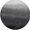 Gray And Silver Ombre Washable Indoor Outdoor Area Rug - 4 of 4