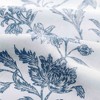 BAGOKIE 72"x72" Floral Cotton Blend Shower Curtain, Pack of 1 - 2 of 3