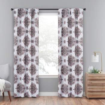 Olivia Thermaweave Blackout Curtain Panel - Eclipse