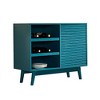 Sideboard Buffet Cabinet, With Wine Storage Shelf, Glasses Rack,  Modern Buffet Cabinet, Kitchen Storage Cabinet, For Kitchen Hallway Living Room - 4 of 4