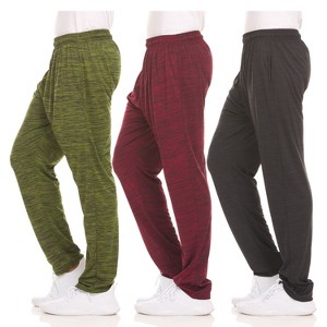 Daresay Mens Dri-Fit Pant 3 Pack-Moisture Wicking, High Performance, Comfy Spandex-Poly Blend - 1 of 4