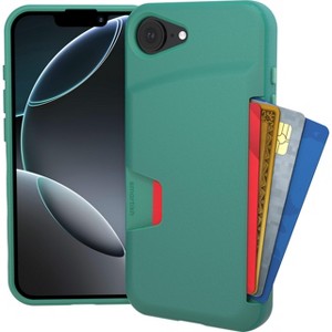 Smartish iPhone 16 Wallet Case - Wallet Slayer Vol 1 - Slim Grip Card Holder Cover - 1 of 4