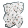 Little Unicorn Cotton Muslin Baby Receiving Quilt - 3 of 4