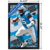 Trends International NFL Carolina Panthers - Derrick Brown 24 Framed Wall Poster Prints - 3 of 4