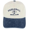 David & Young Unisex Pickleball Social Club Two Toned Baseball Hat - 4 of 4