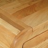 Royal Hampton Console Table | 43" Wide Top | Handcrafted Natural Acacia Wood | Dual Drawer Storage - 4 of 4