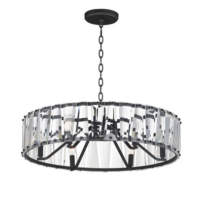 Maxim Lighting Odeon 6 - Light Chandelier in  Black