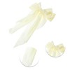 Unique Bargains Bow Ribbon French Barrette Hair Clips Hairdo Clip 1 Pc - 3 of 4