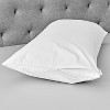 AllerEase 2-Pack Waterproof Pillow Protector - White (Standard/Queen) - image 2 of 4