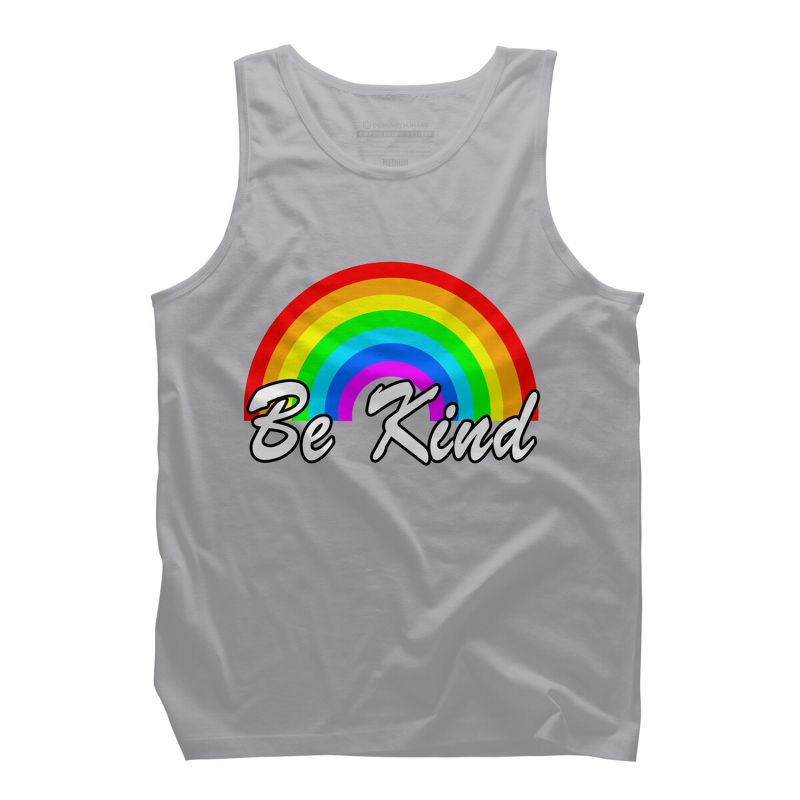 Adult Design By Humans Be Kind Autism Awareness Rainbow Choose Kindness By Tank Top, 1 of 3