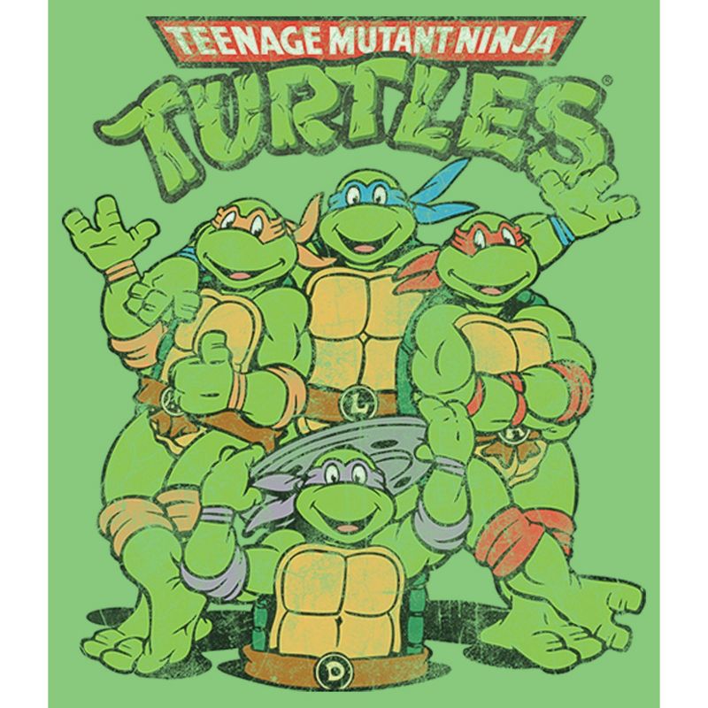 Girl's Teenage Mutant Ninja Turtles Best Friend Shot T-Shirt, 2 of 5