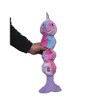 American Pet Supplies Tie Dye Narwal Skinny Squeaker Dog Chew Toy – Magical Creature Plush Dog Toy with Durable Texture - 2 of 4