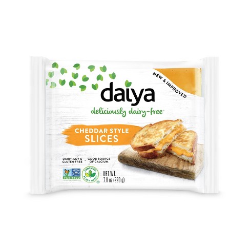 Daiya Dairy-Free Cheddar Cheese Style Slices - 7.8oz - image 1 of 4