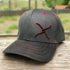 Twisted X Mens Adjustable Snapback Fabric Cap Hat (Brown/Red) - 2 of 2