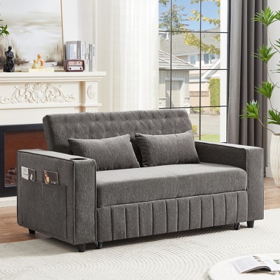 Runesay Modern Sleeper Sofa with Adjustable Backrest