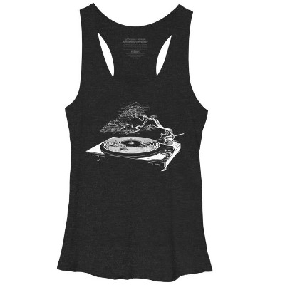 Women's Design By Humans The Sound of Zen By EranFowler Racerback Tank Top