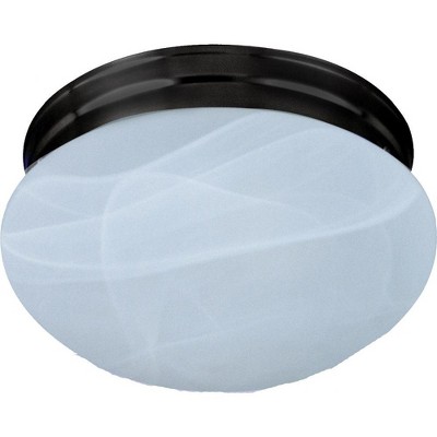 Maxim Lighting Essentials - 583x 2 - Light Flush Mount in  Oil Rubbed Bronze