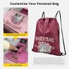 Drawstring Backpack is a must-have for outdoor hiking/fitness, with a simple design and strong waterproof - 4 of 4